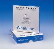 PAPEL FILTRO No.4 DE 15CM CON 100